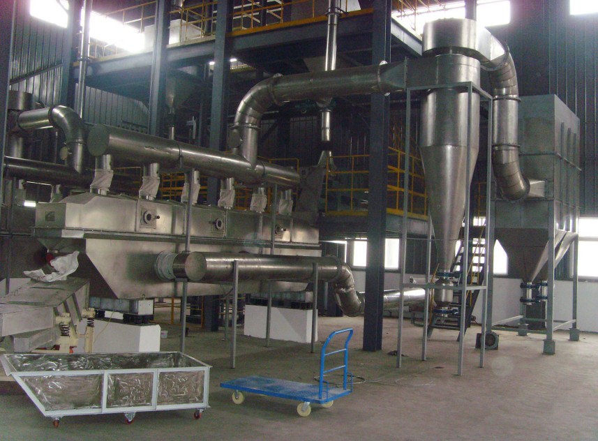 檸檬酸專用振動(dòng)流化床干燥機(jī)